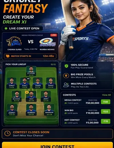 Megaapp (mega app win) fantasy cricket & matchday visual 3