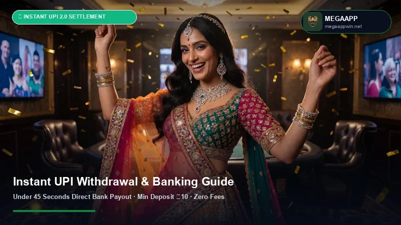 Megaapp Instant UPI Withdrawal & ₹20 INR Deposit Tutorial